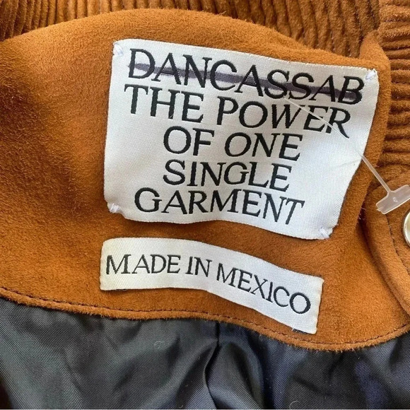 NWT Free People Dan Cassab Ennio Suede Studded Jacket Brown Small - Picture 14 of 17